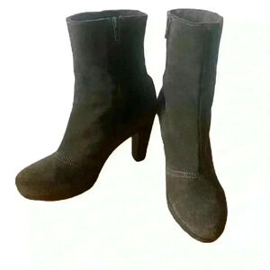 C la CANADIENNE High Heel Women’s Bootie. Brown. Size 10M Handcrafted in Canada.